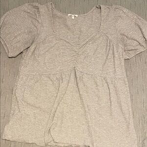 Maurices Light Gray Women's Blouse
